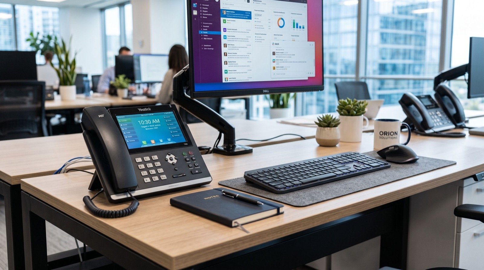 Compact and Wall-Mounted IP Phones: Big Capability, Small Footprint